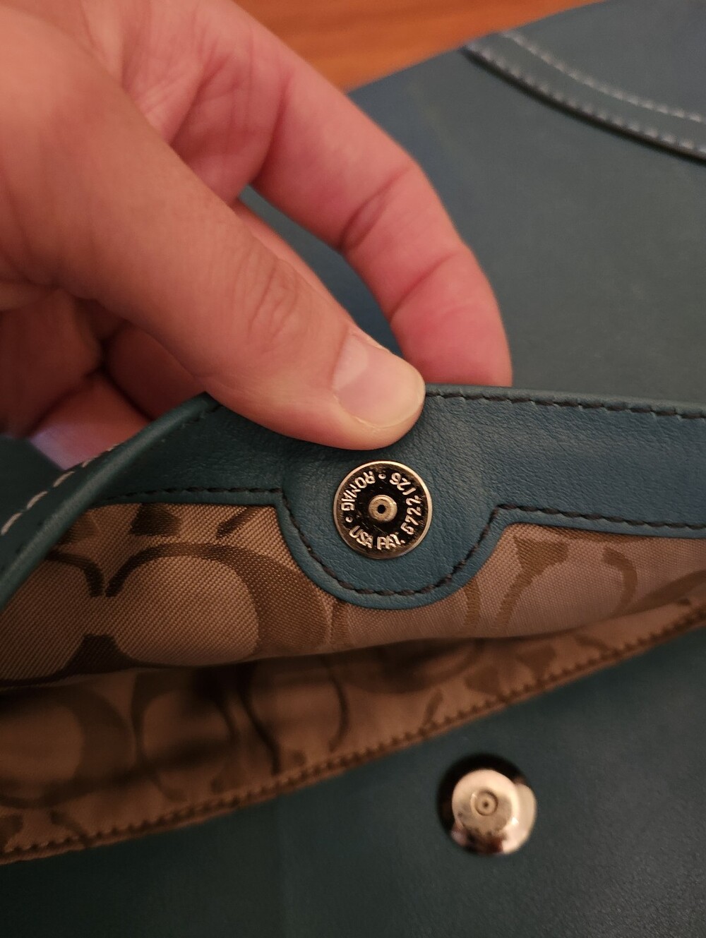 Vintage Coach Hamilton, Shoulder Bag, Y2K - Picture 9 of 12